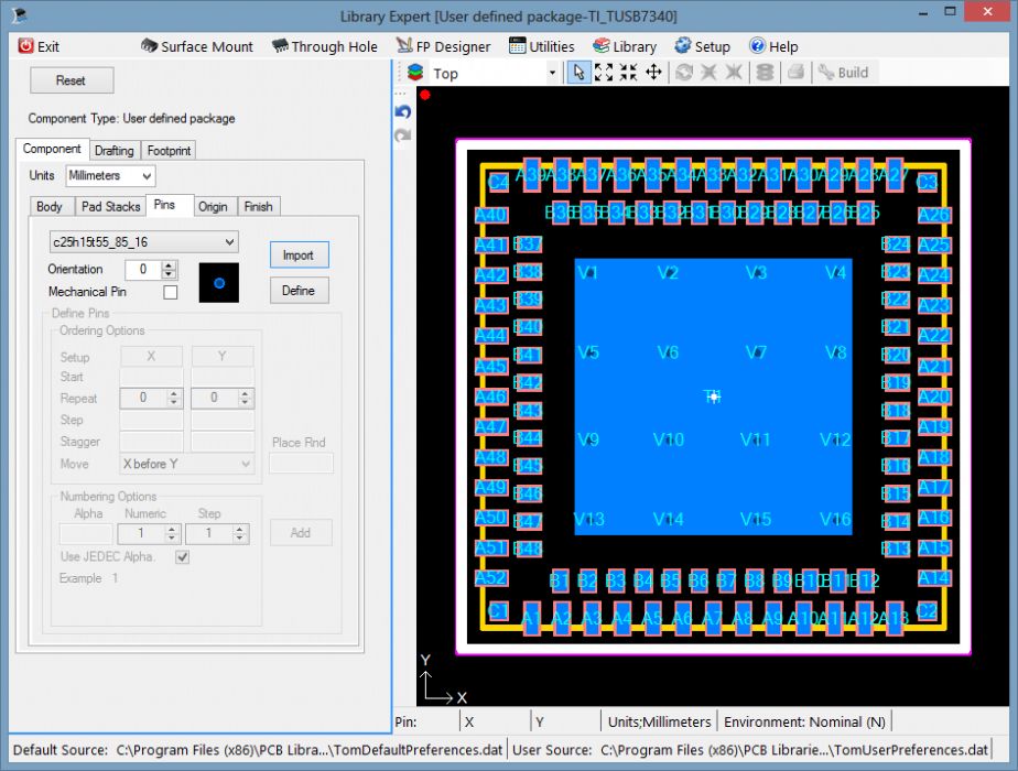 Thermal Tab Vias - PCB Libraries Forum